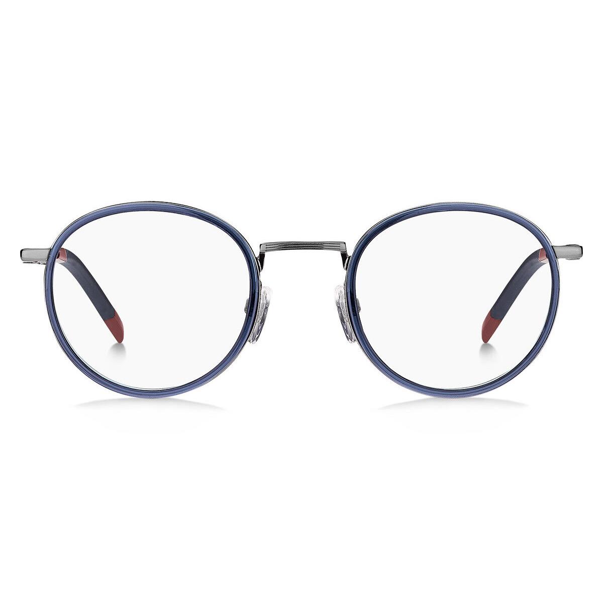 Tommy Hilfiger 1815 Eyeglasses Men 0PJP Blue Oval 49mm