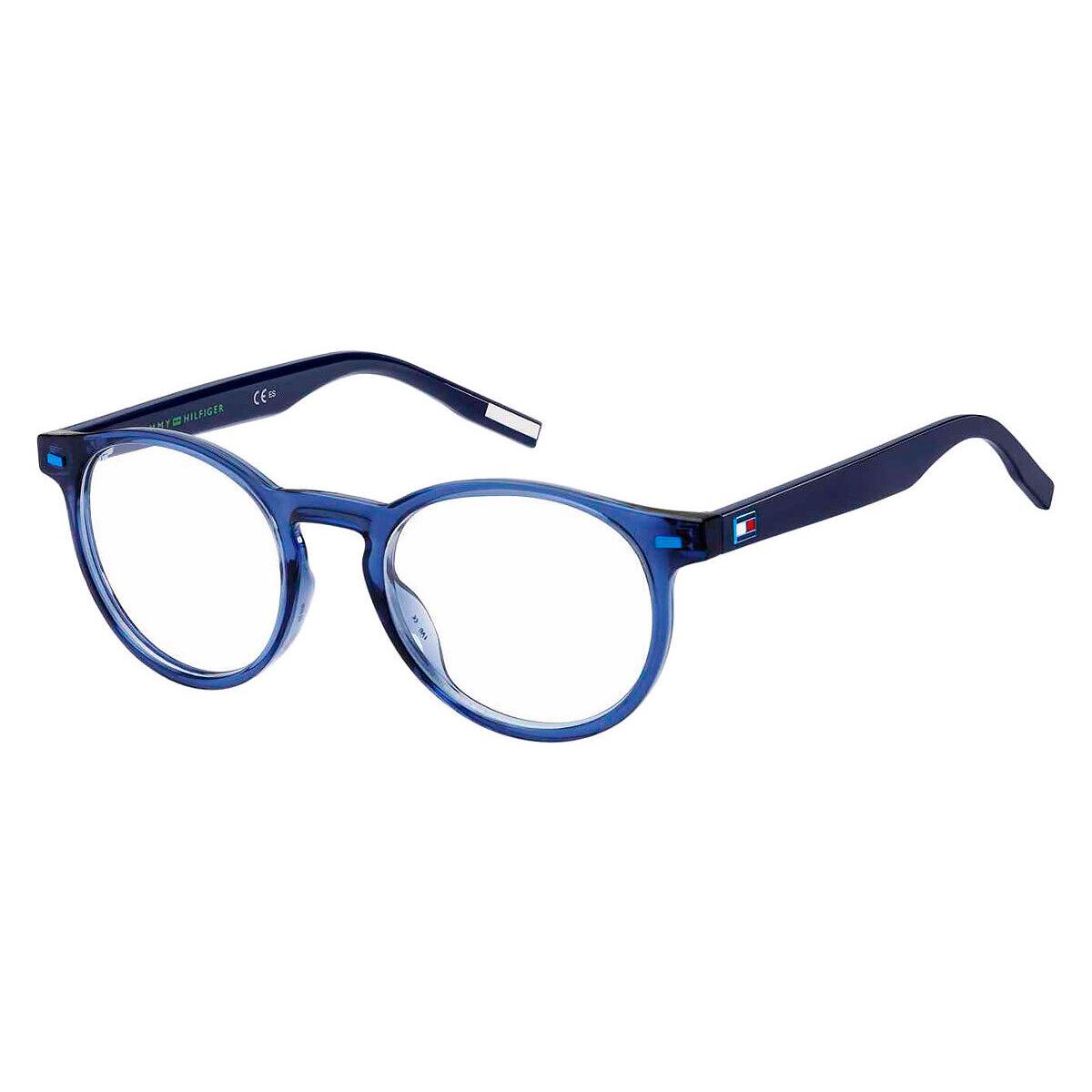 Tommy Hilfiger Thf Eyeglasses Kids Blue 46mm - Frame: Blue, Lens: Demo