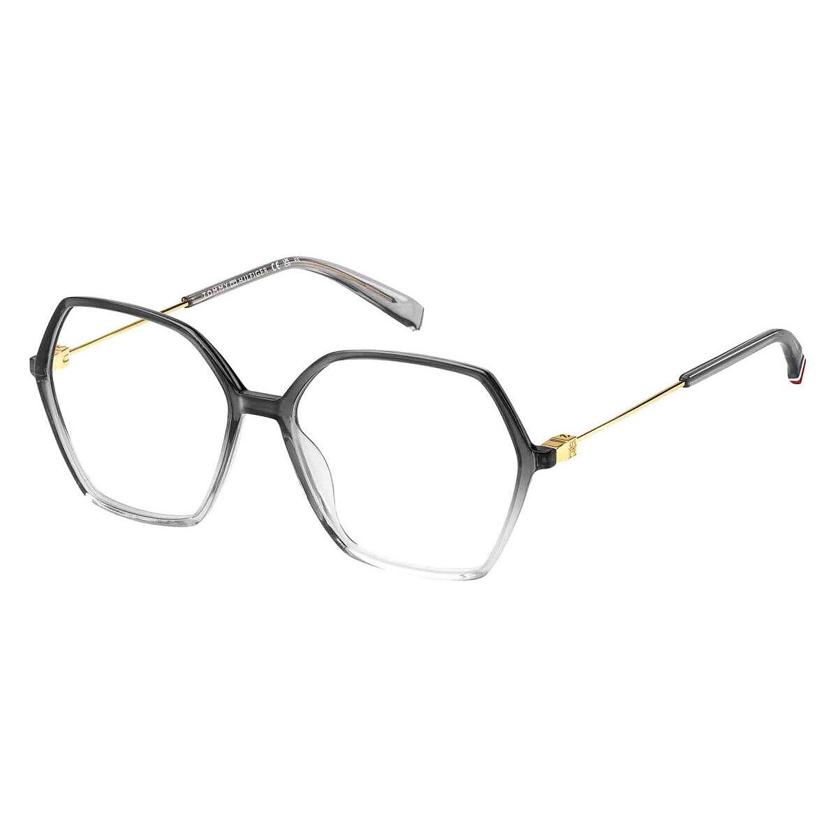 Tommy Hilfiger Thf Eyeglasses Women Gray 55mm - Frame: Gray, Lens: Demo