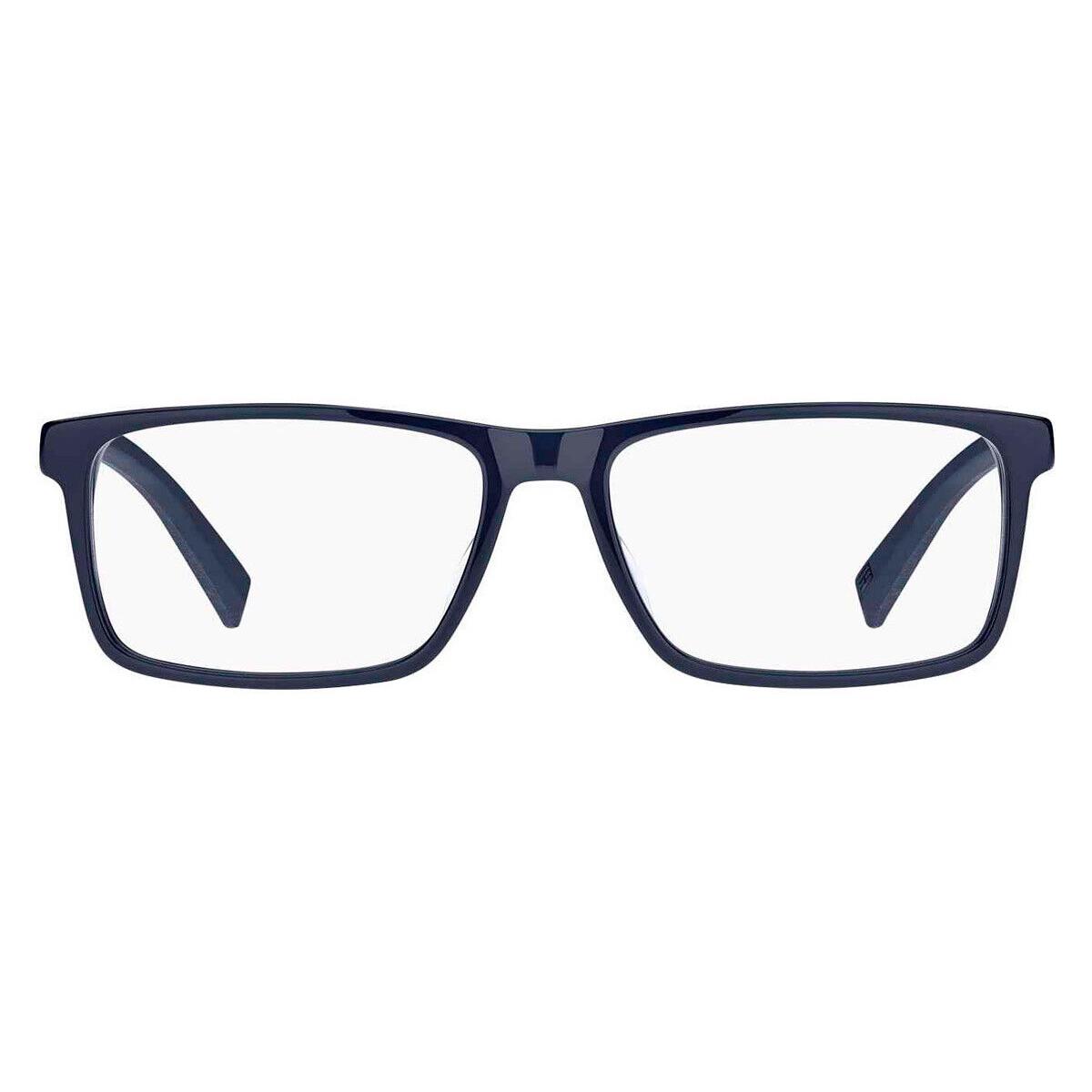 Tommy Hilfiger 1909 Eyeglasses Men Blue Rectangle 54mm