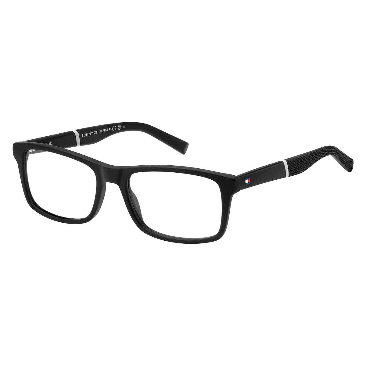 Tommy Hilfiger Thf Eyeglasses Men Matte Black 53mm