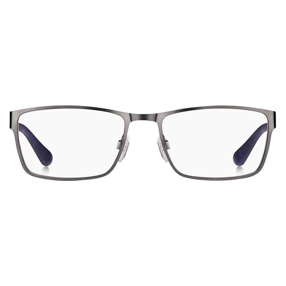 Tommy Hilfiger 1543 Eyeglasses 0R80 Semi Matte Dark Ruthenium 56mm