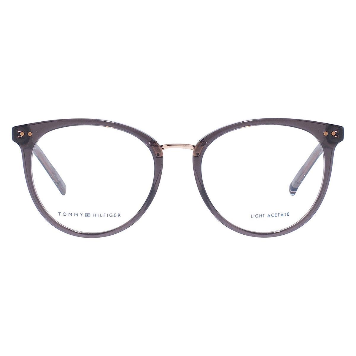 Tommy Hilfiger 1734 Eyeglasses Women 0KB7 Gray Cat Eye 50mm