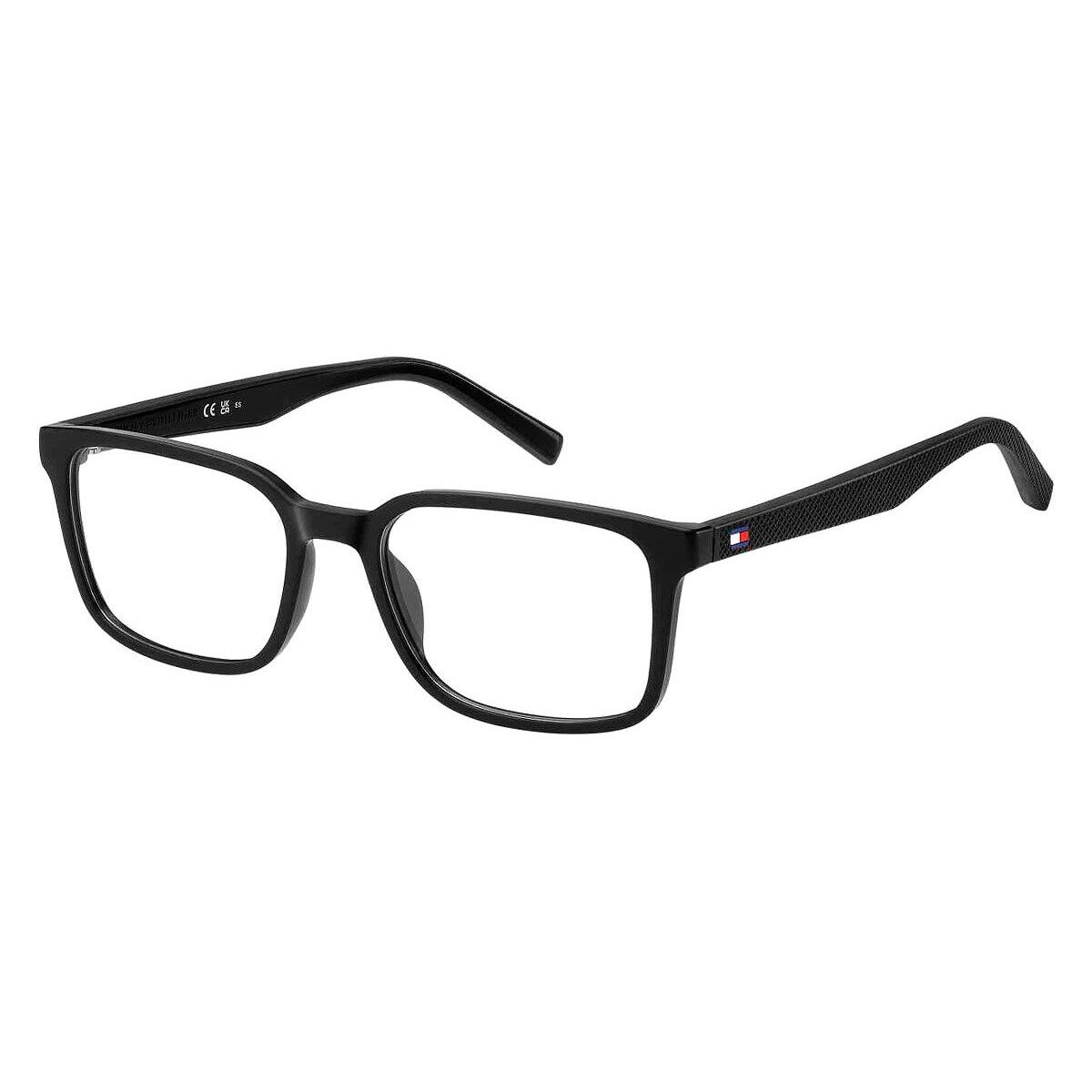 Tommy Hilfiger Thf Eyeglasses Men Matte Black 53mm - Frame: Matte Black, Lens: Demo
