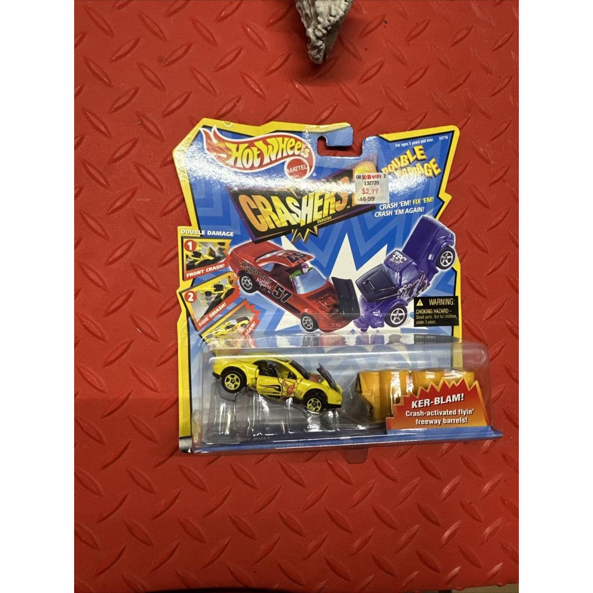 Hot Wheels Crashers 2 Double Barrel Buster The Bull Debut Rare Vhtf