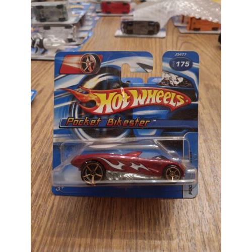 2006 Hot Wheels Pocket Bikester 175 Faster Than Ever Rare Short Card Foreign