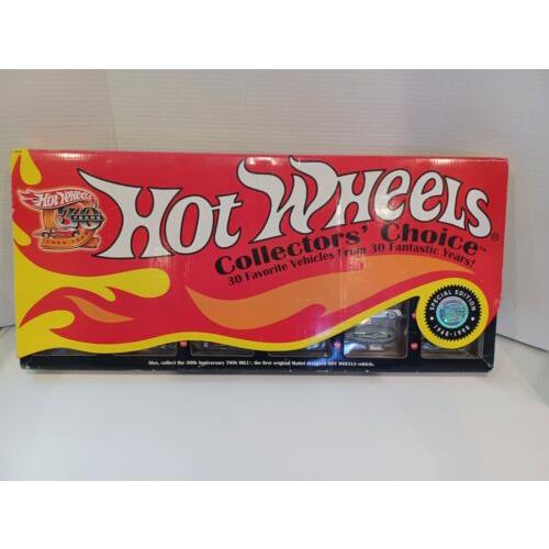 2003 Hot Wheels 30 Car Collectors Choice Set 30TH Anniversary