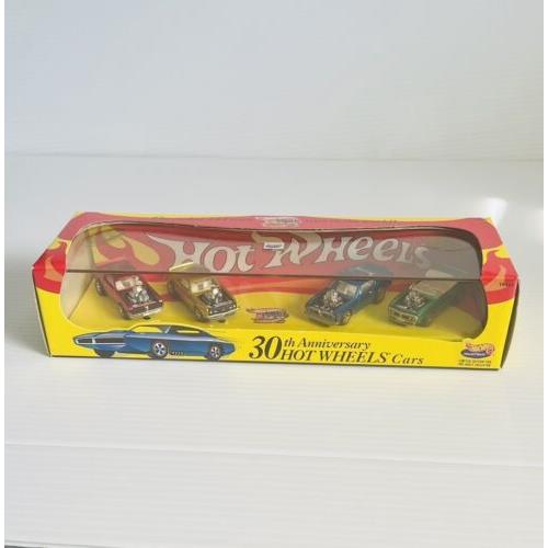 1998 Hot Wheels 30th Anniversary Redlines 4 Car Set Limited Edition