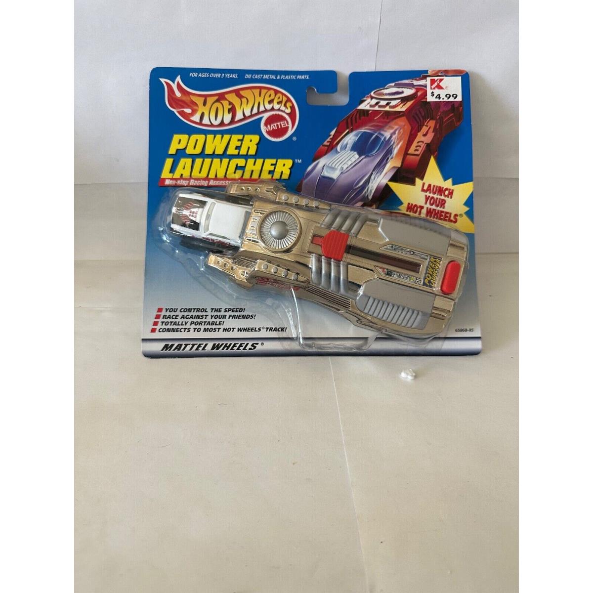 2000 Hot Wheels Power Launcher Gold w/ `67 Camaro White in Package N77