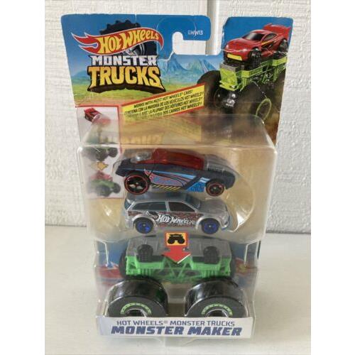 Hot Wheels Monster Trucks Monster Maker Sharkruiser Diecast Car GWW13