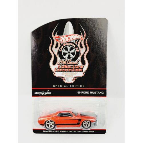 Hot Wheels 24TH Convention `69 Ford Mustang 329 Nice