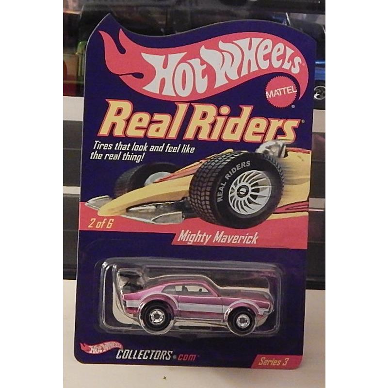 Mighty Maverick Hot Wheels Collectors Real Riders Series 3 1969 Casting Retired