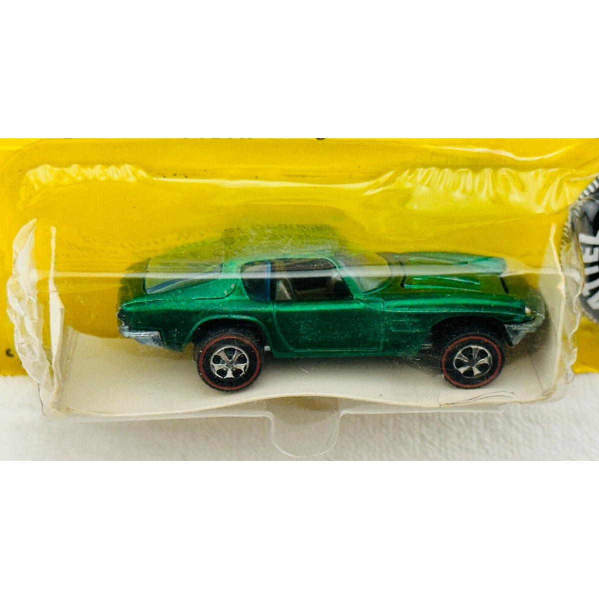 Hot Wheels Redline Maserati Mistral Green HK in Euro Blisterpack