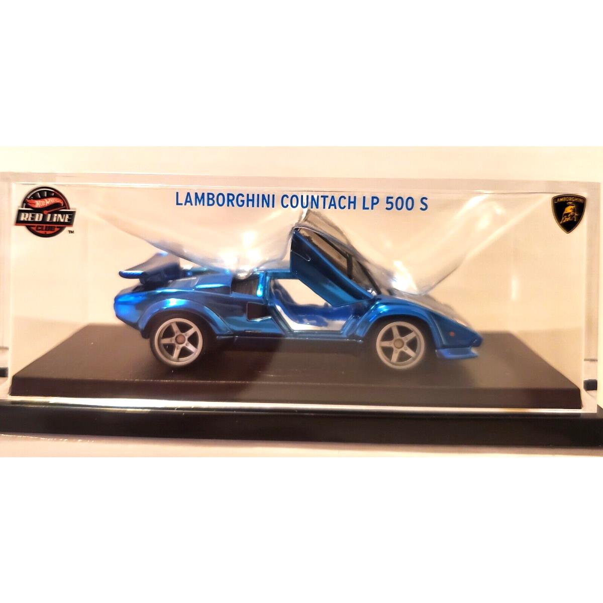 Hot Wheels Rlc Selections 82 Lamborghini Countach LP500 S Blue