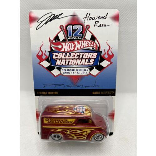 Hot Wheels Dairy Delivery Rlc 12th Collector`s Nationals Convention 2012 3 Autos