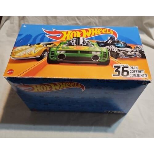 Hot Wheels 36 Car Multi-pack of 1:64 Scale Vehicles 36 Unique Collectables