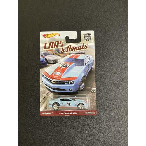 2017 Hot Wheels Rlc Car Culture Premium `13 Copo Camaro