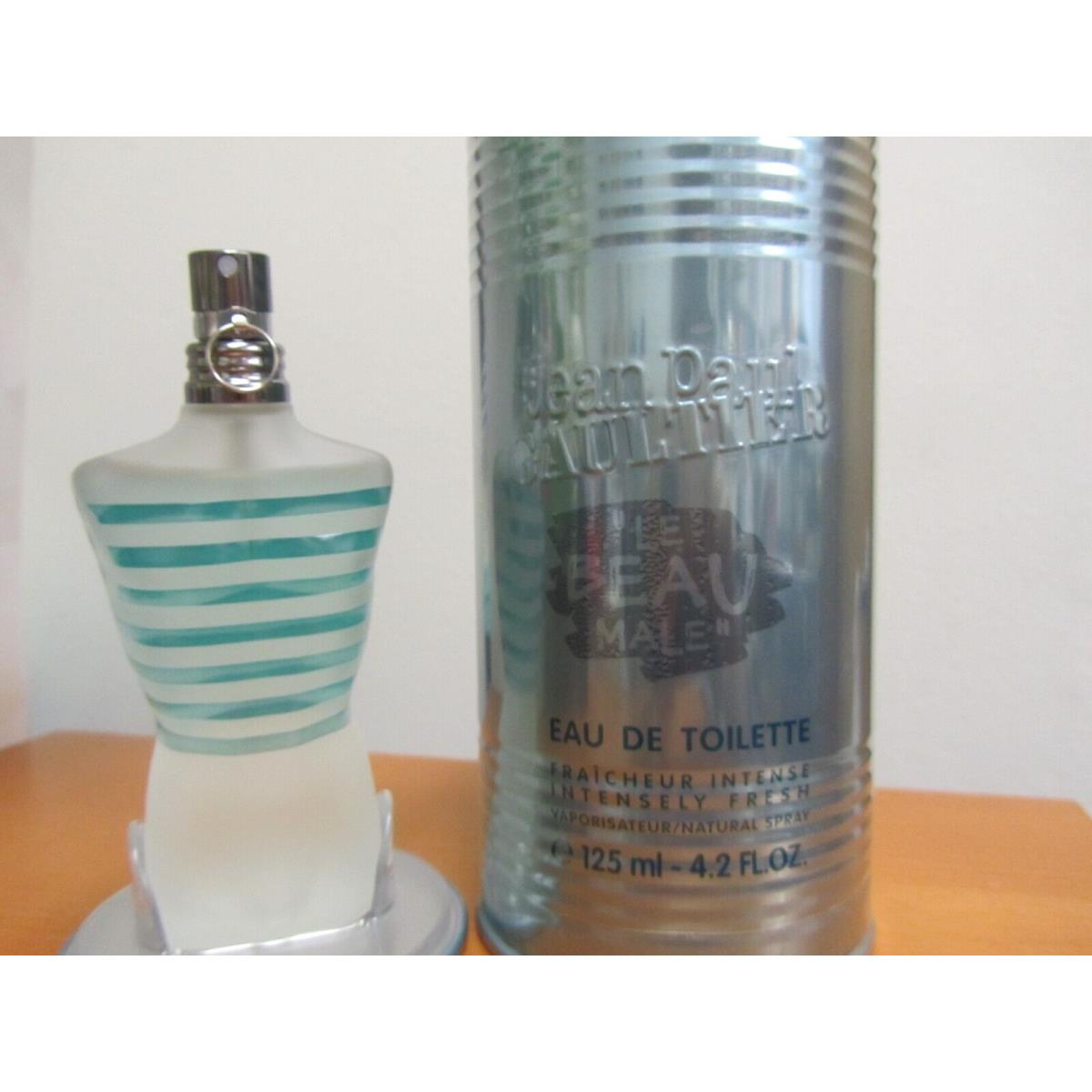 Jean Paul Gaultier Le Beau Male Fraicheur Intense For Men 4.2 oz Edt Spray Seal