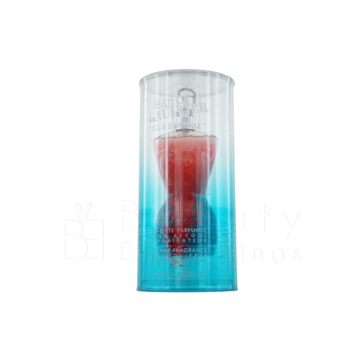 Jean Paul Gaultier Classique Summer Fragrance 3.3oz / 100ml Eau D`ete Parfumee