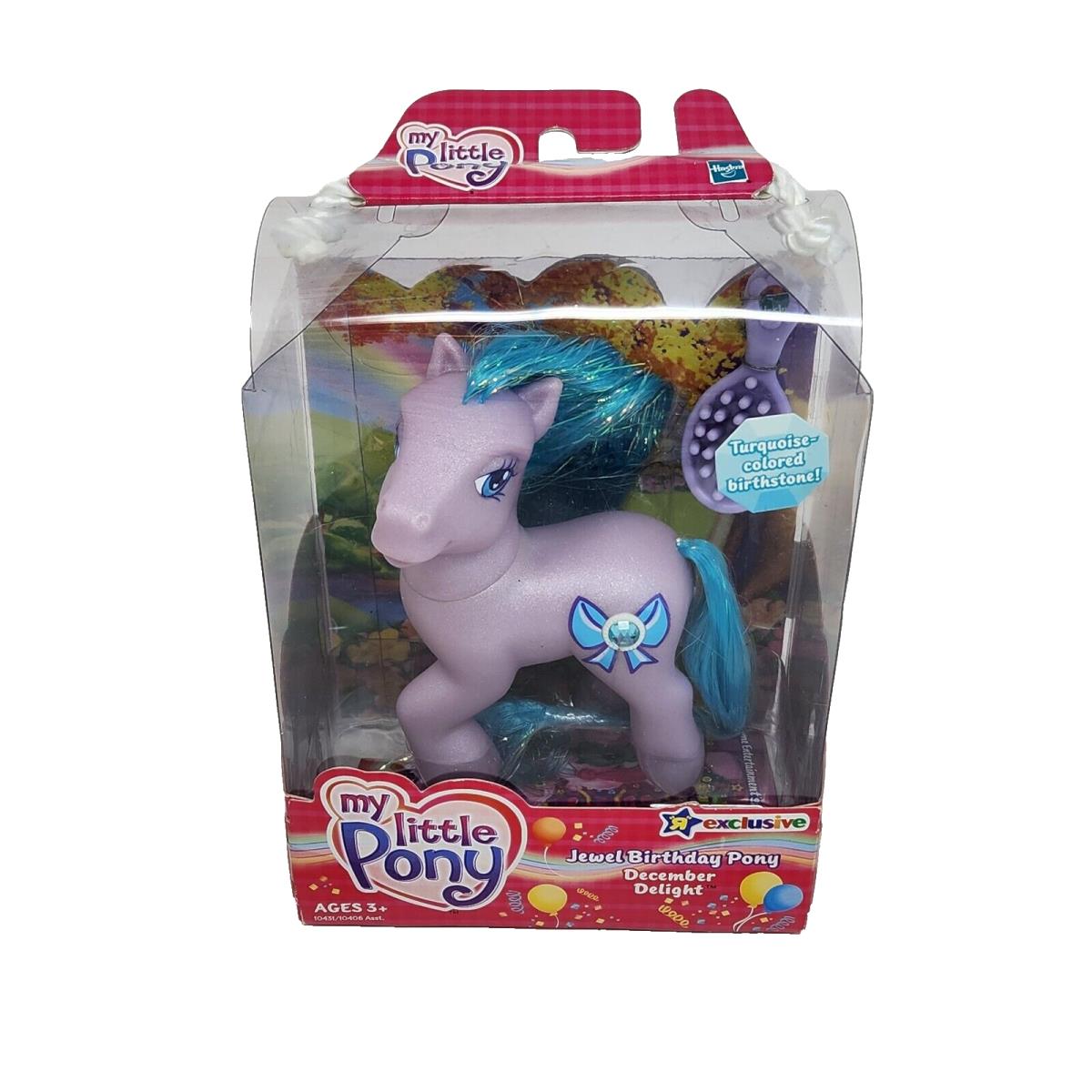 Hasbro MY Little Pony Jewel Birthday Pony December Delight Toys R US G3