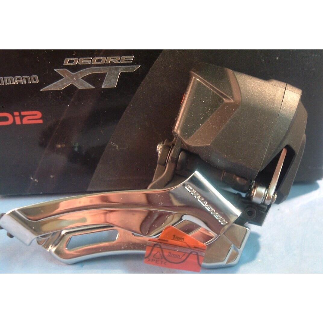 Shimano Deore XT Di2 M8070 / Nos Mtb Front Derailleur-2x11-Spd- Nib++