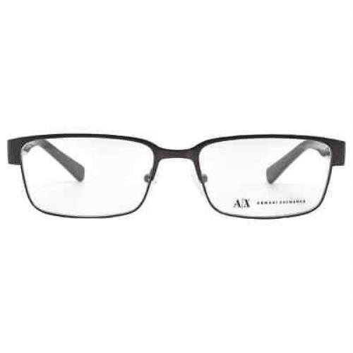 Armani Exchange Demo Rectangular Men`s Eyeglasses AX1017 6083 54 AX1017 6083 54