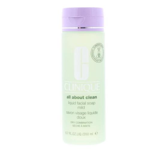 Clinique All About Clean Liquid Facial Soap Mild 6.7 oz 2 Pack