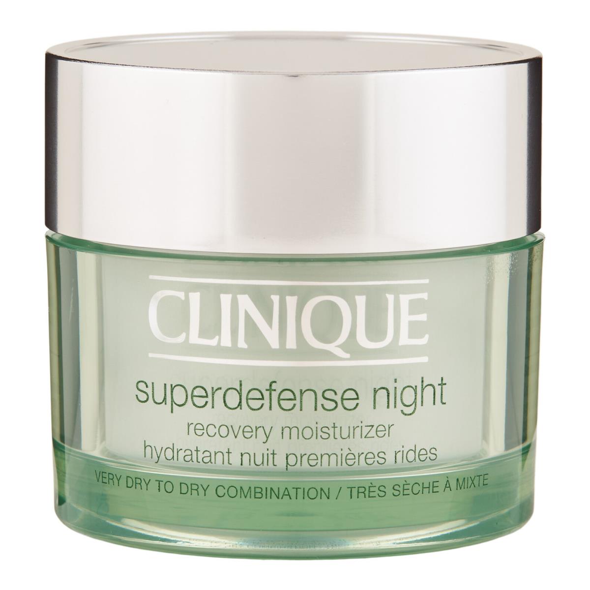 Clinique Superdefense Night Recovery Cream Very Dry To Dry Combination 50 ml