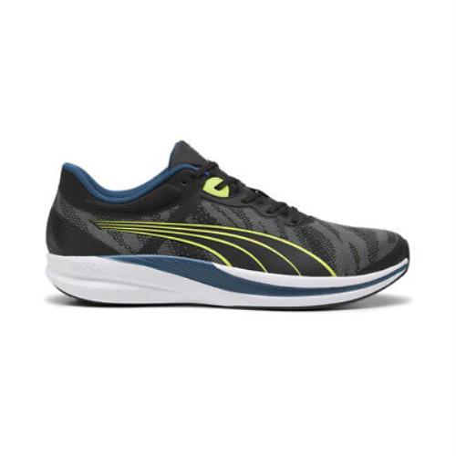 Puma Redeem Profoam Engineered Running Mens Black Grey Sneakers Athletic Shoes - Black, Grey