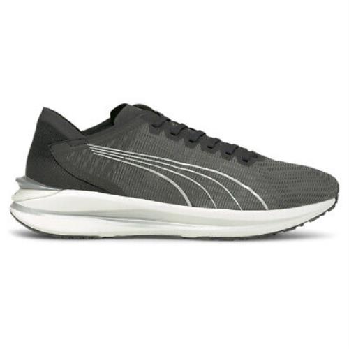 Puma Electrify Nitro Running Mens Black Grey Sneakers Athletic Shoes 19517301