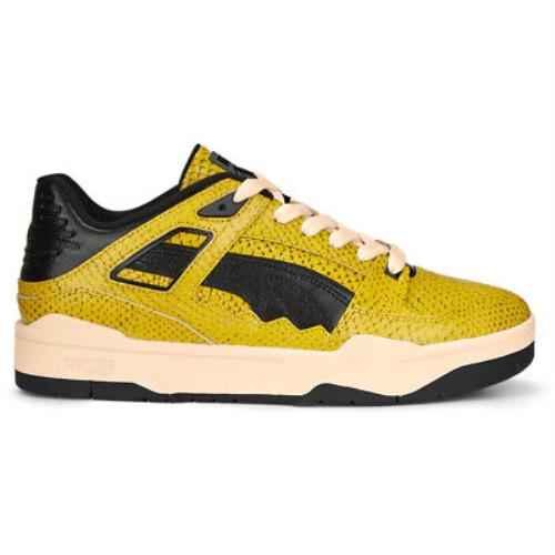 Puma Staple X Slipstream T Lace Up Mens Yellow Sneakers Casual Shoes 39205901 - Yellow