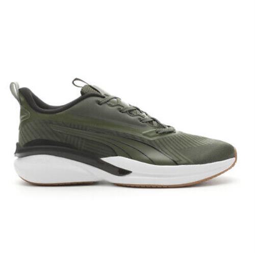 Puma Hyperdrive Profoam Speed Lace Up Mens Green Sneakers Casual Shoes 37838111 - Green