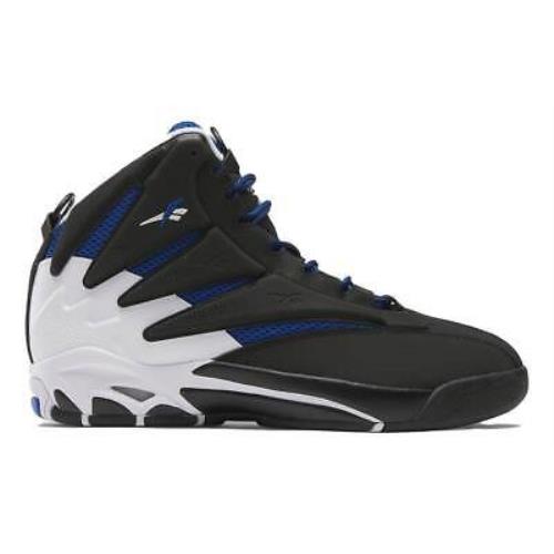 Reebok Men`s The Blast Black/vector Blue/white Basketball Shoes - IF4764 - Black