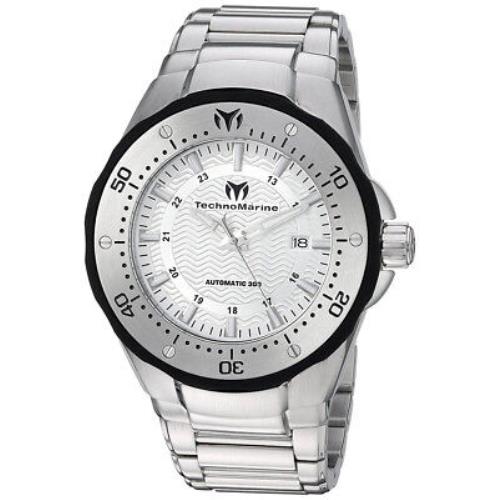 Technomarine TM-215093 Sea Mantra Silver Dial Stainless Automatic Men`s Watch