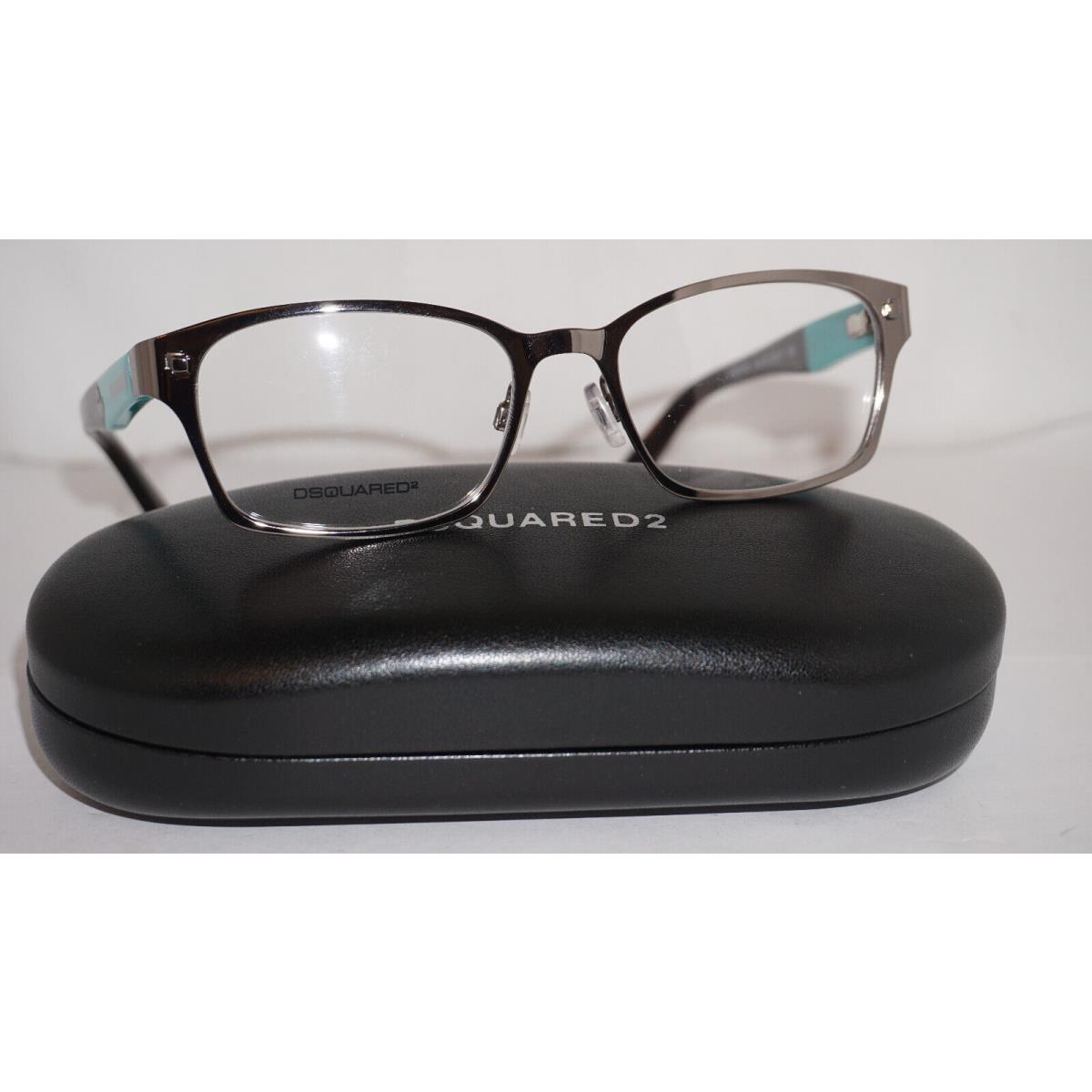 DSQUARED2 Eyeglasses Silver Tiffany DQ5100 012 52 17 135