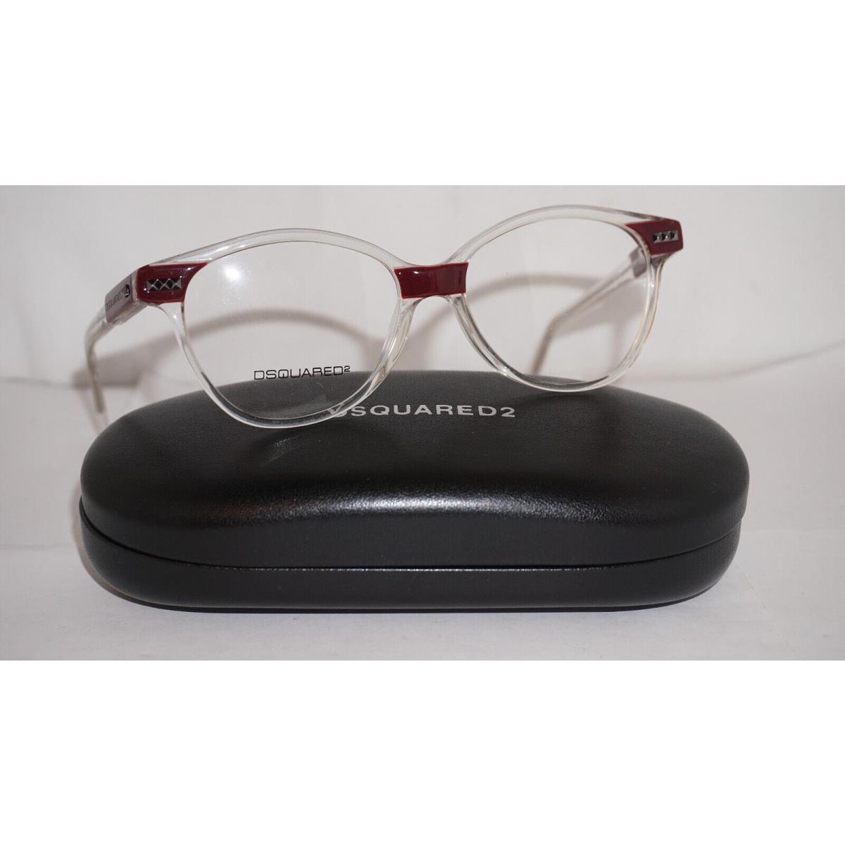 DSQUARED2 Eyeglasses Clear Red DQ5080 071 53 15 140
