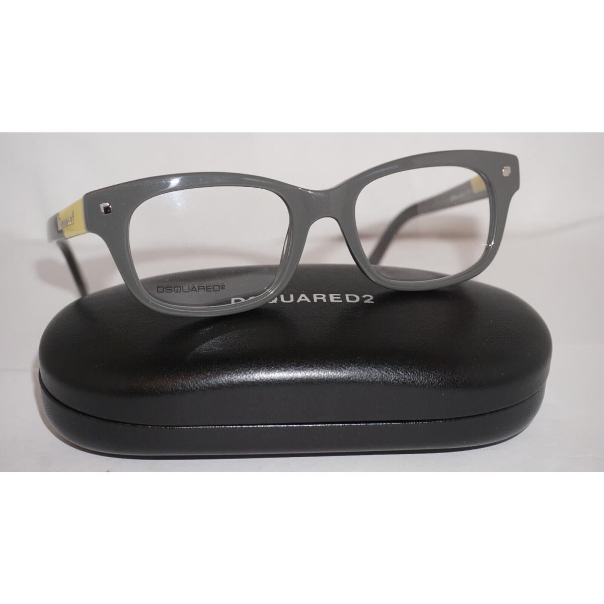 DSQUARED2 Eyeglasses Grey Yellow DQ5068 020 51 19 145