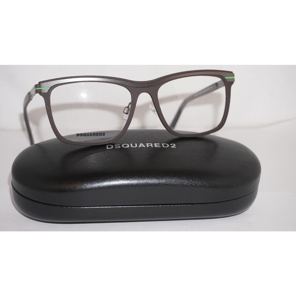 DSQUARED2 Eyeglasses Munich Brown Green DQ51756 049 53 16 140