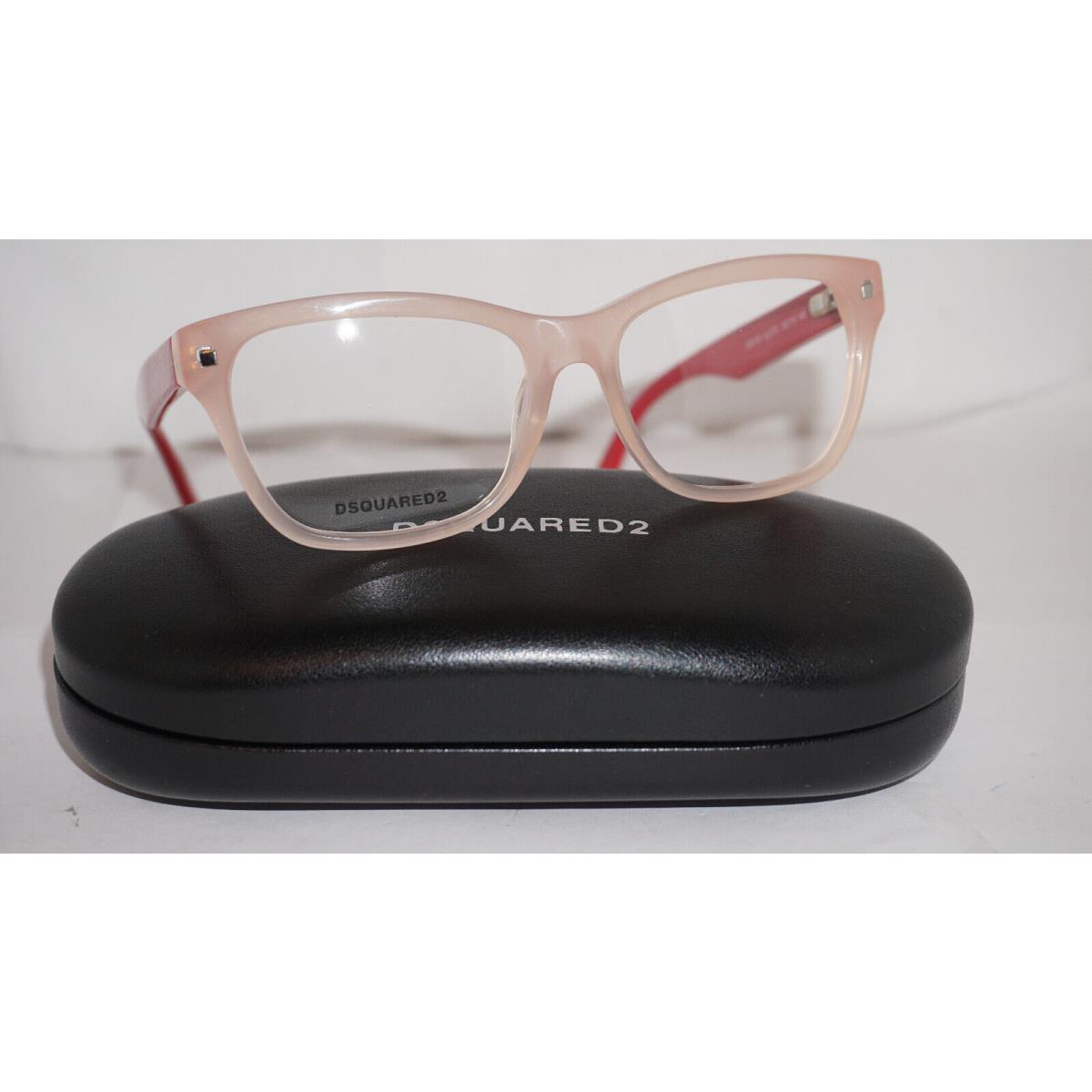 DSQUARED2 Eyeglasses Light Pink Red DQ5138 072 53 15 140