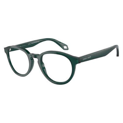 Giorgio Armani AR7248 Eyeglasses Men Opaline Green 48mm