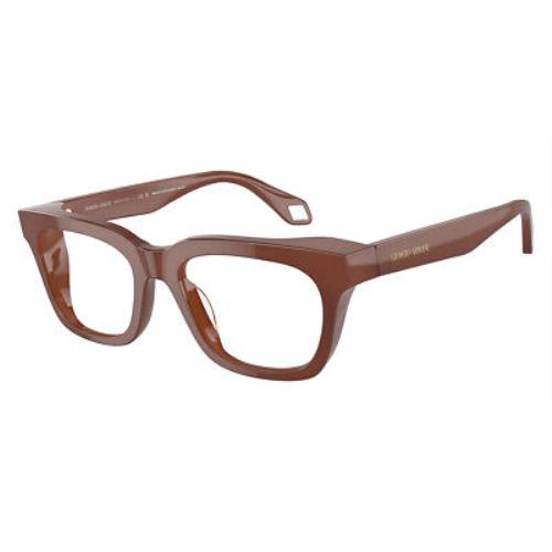 Giorgio Armani AR7247U Eyeglasses Men Opaline Honey 50mm