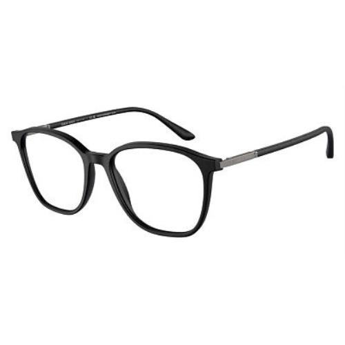 Giorgio Armani AR7236 Eyeglasses Men Matte Black 53mm