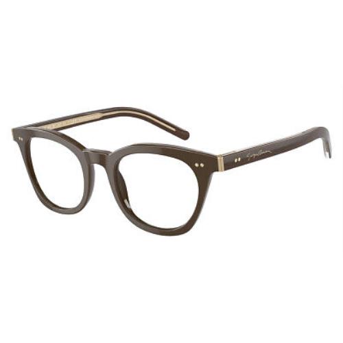 Giorgio Armani AR7251 Eyeglasses Women Brown/crystal 48mm