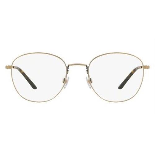 Giorgio Armani AR5082 Eyeglasses RX Men Gold Round 50mm