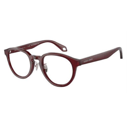 Giorgio Armani AR7248F Eyeglasses Men Opaline Bordeaux 50mm