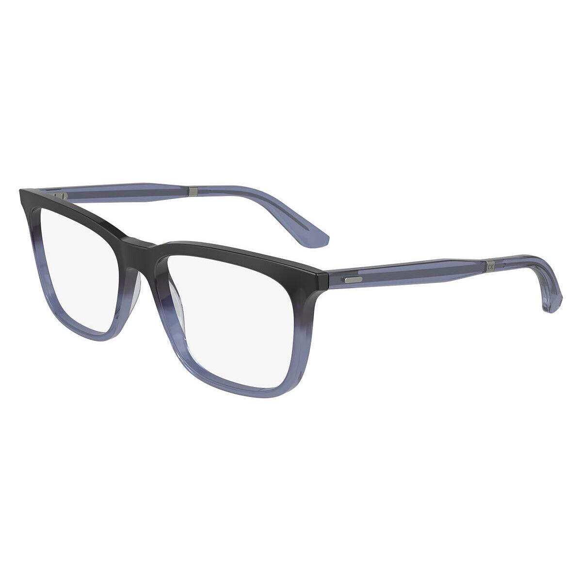 Calvin Klein Cko Eyeglasses Men Gray Blue 55mm