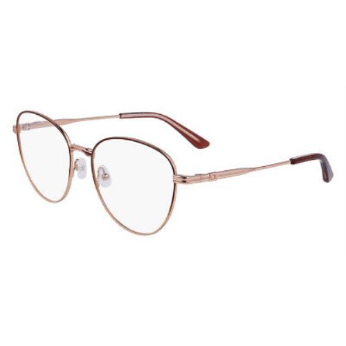 Calvin Klein CK23105 Eyeglasses Women Brown Round 54mm