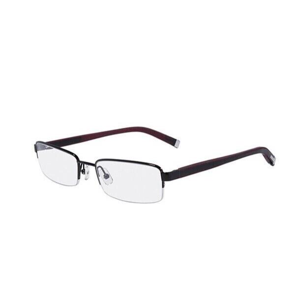 Calvin Klein CK 7252 Black 001 Metal Half-rim Eyeglasses Frame 53-18-135