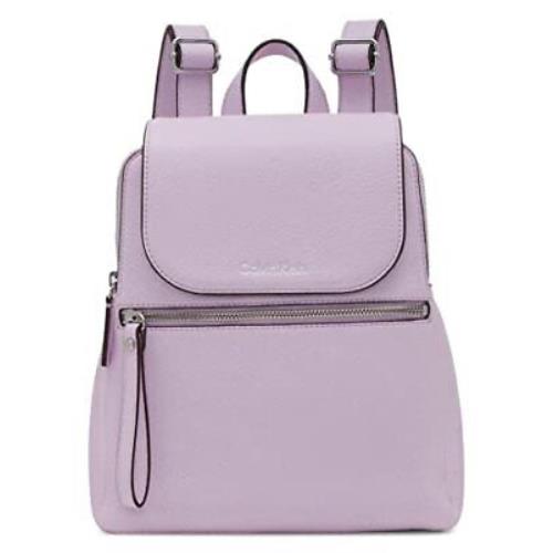 Calvin Klein Women`s Reyna Novelty Key Item Flap Backpack Winsome Orchid One