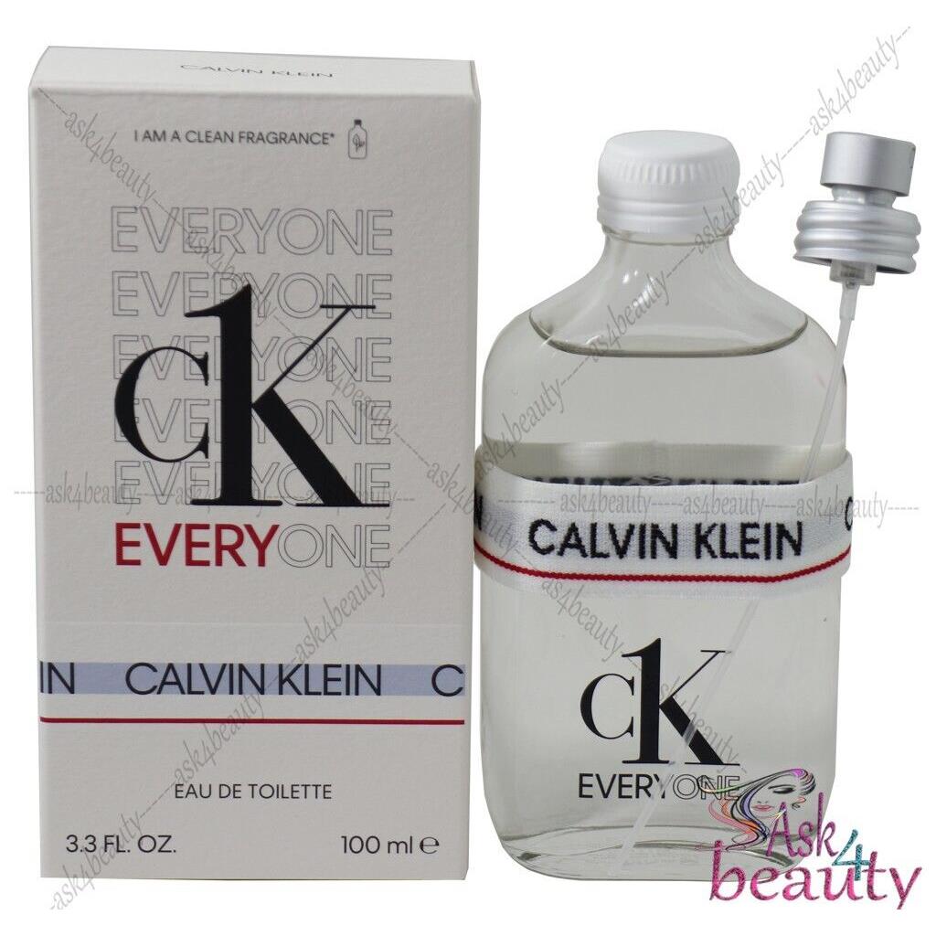 CK One Everyone BY Calvin Klein 3.4/3.3 OZ Edt Spray For Unisex